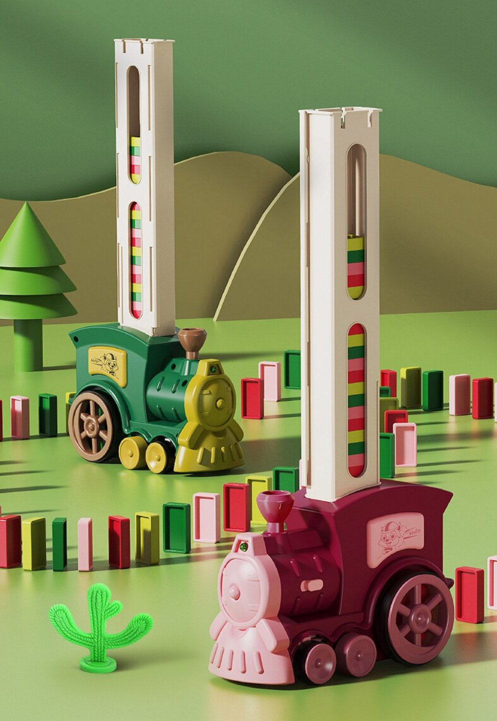 Brinquedo De Criança Com Luz Som E Movimento Trem Locomotiva